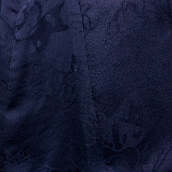 Chanel Navy Wool Mod Coat - Picture 10 of 14